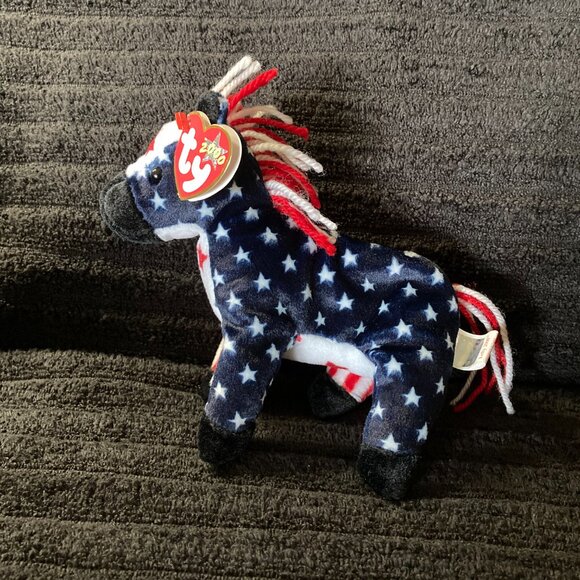 Ty Beanie Babies Lefty and Righty 2000 - Picture 2 of 5